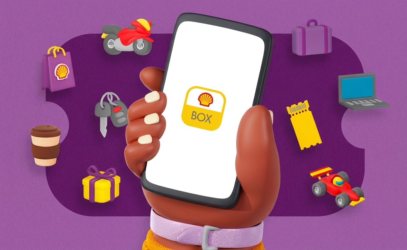 Experiência digital Club Shell